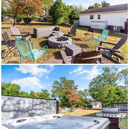 Villa Chill Retreat, Hot Tub, Large Private Yard à Wilmington Extérieur photo